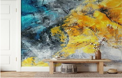 宁乡墙面油画如何保养?