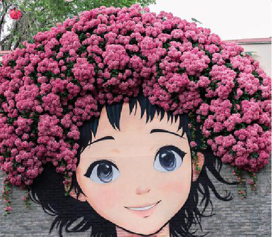 宁乡墙体彩绘-网红墙打卡