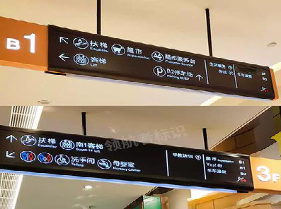 宁乡如何通过商场标识牌引导客流分布？