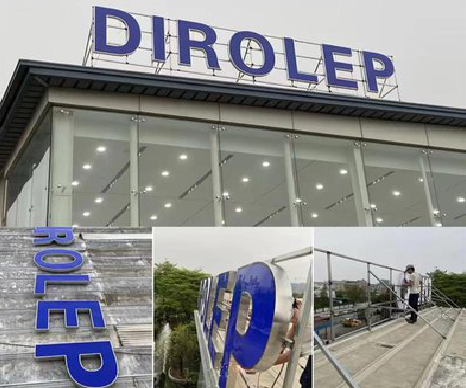 宁乡楼顶发光字安装的注意事项。